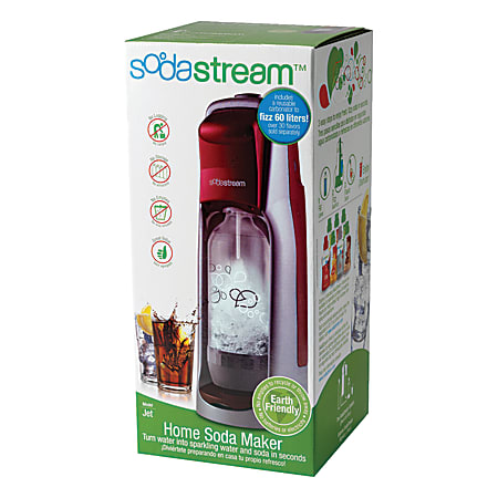 SodaStream™ Jet Soda Maker, Starter Kit, Red